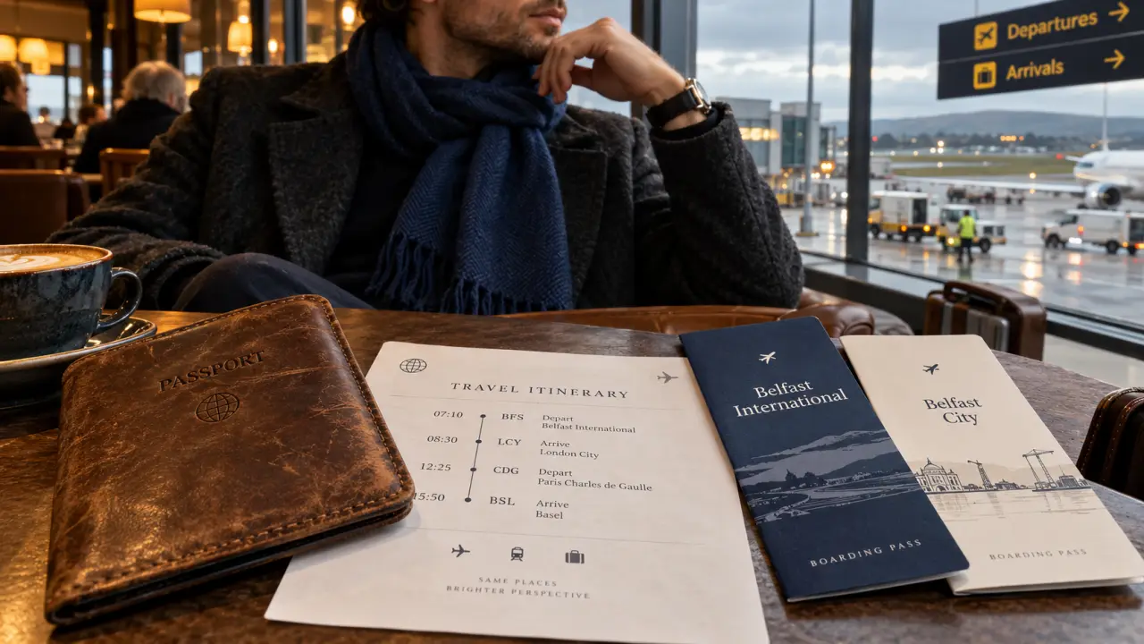 Belfast airports: International and City boarding passes to avoid transfer mix-up