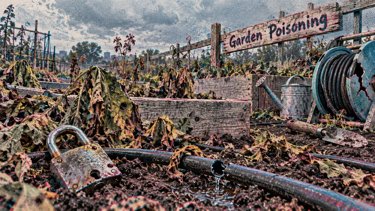 South Belfast community garden poisoning causes estimated £6,000–£8,000 damage