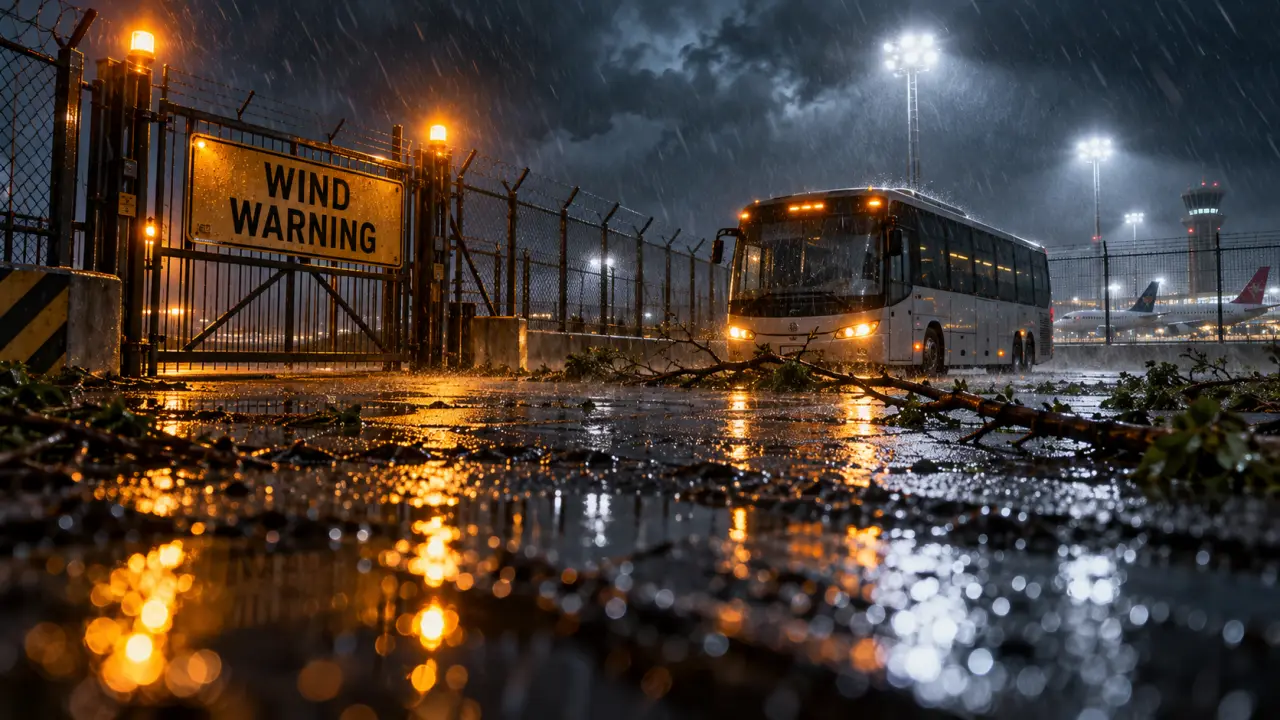 Storm Boelo cancels Belfast flights as thousands lose power across NI